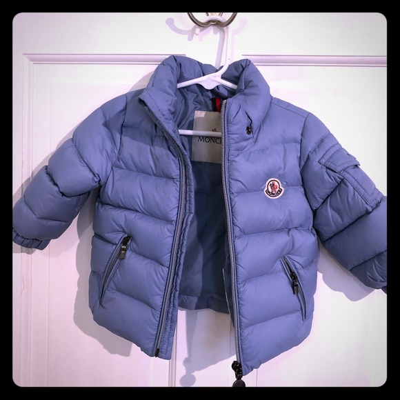 moncler baby blue coat